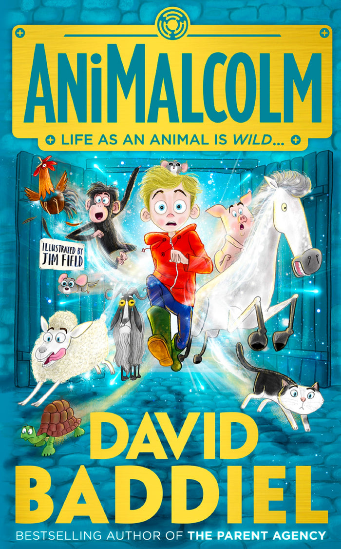 AniMalcolm by Illustrated by Jim Field David Baddiel - Paperback cover