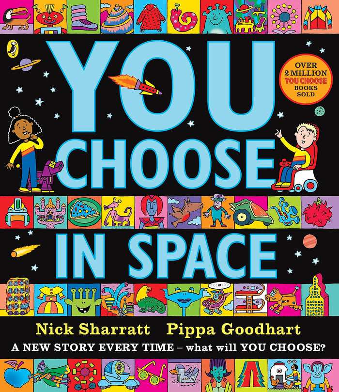 You Choose in Space by Pippa Goodhart - Paperback cover
