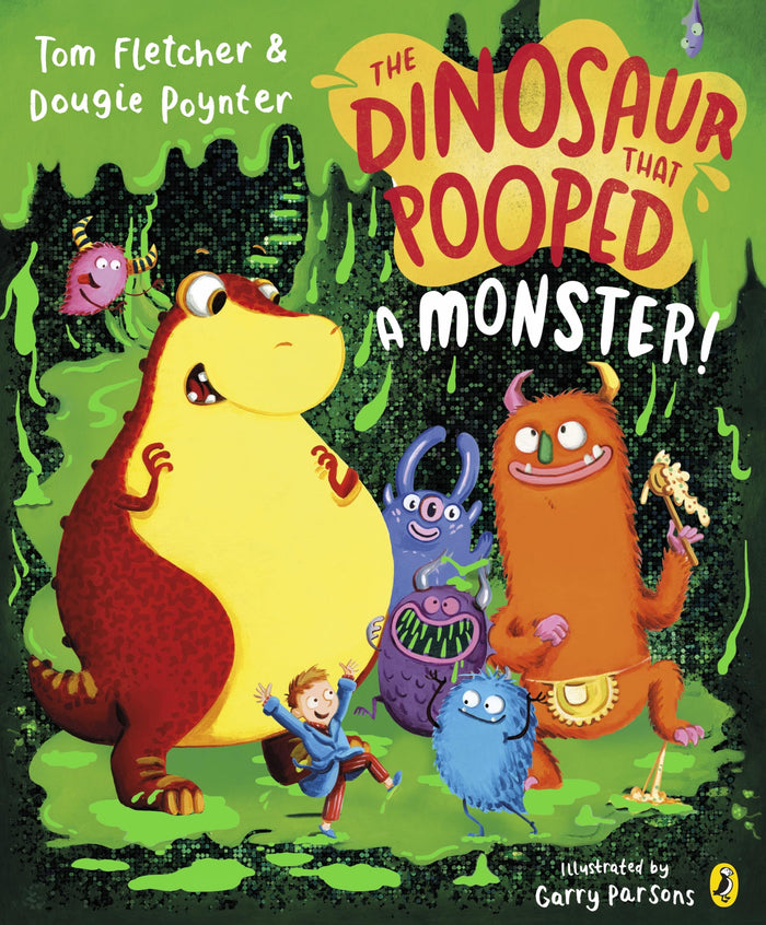Puffin The Dinosaur that Pooped a Monster!. by Tom Fletcher - Paperback cover