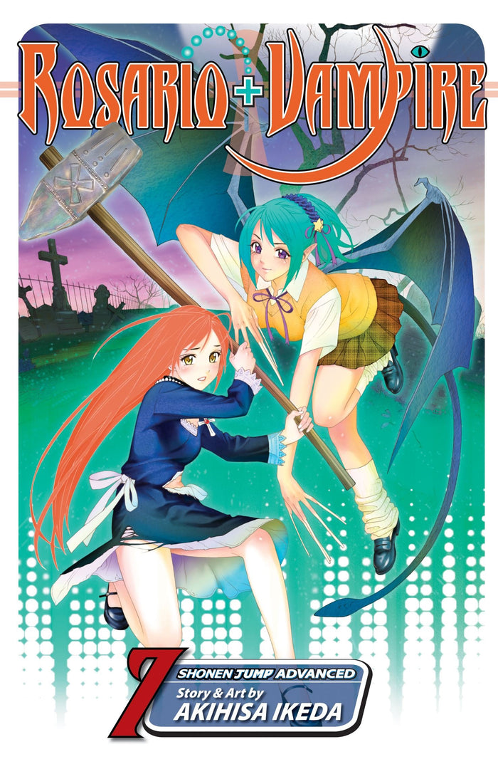 Rosario+Vampire, Vol. 7: Lesson Seven: Exorcist by Akihisa Ikeda - Paperback cover