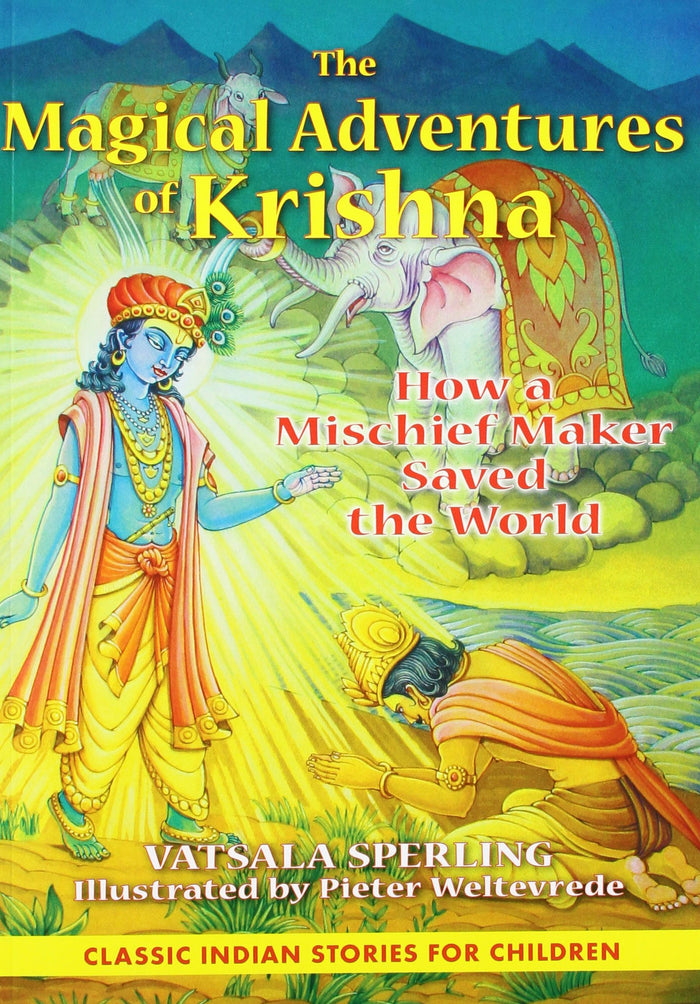 Magical Adventures of Krishna by Vatsala Sperling - Book cover