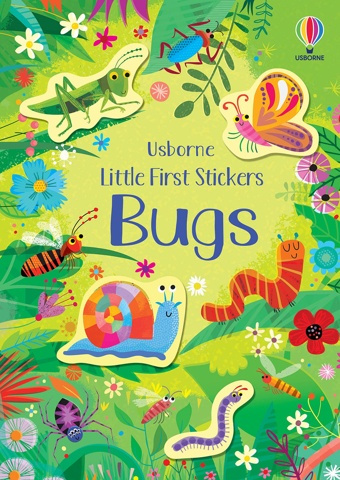 Little First Stickers Bugs by Sam Smith - Saddle Stitch cover
