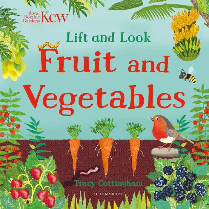 Kew: Lift and Look Fruit and Vegetables - Board Book cover