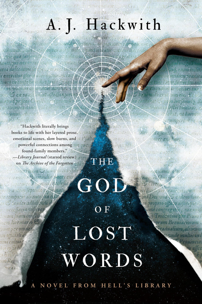 The God of Lost Words (A Novel from Hell's Library) by A. J. Hackwith - Paperback cover