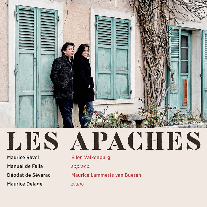 Les Apaches by artist - Audiocd cover