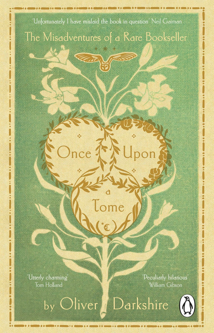 Penguin Once Upon a Tome The misadventures of a rare bookseller. by Oliver Darkshire - Paperback cover
