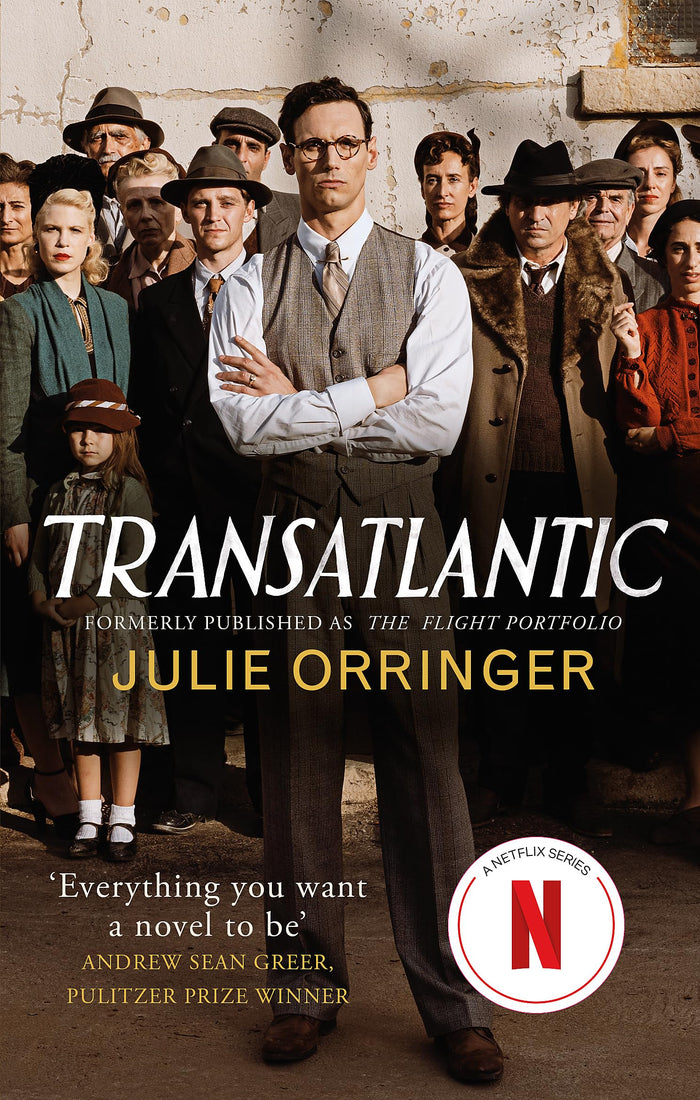 Transatlantic: Based on a true story, utterly gripping and heartbreaking World War 2 historical fiction by Julie Orringer - Paperback cover