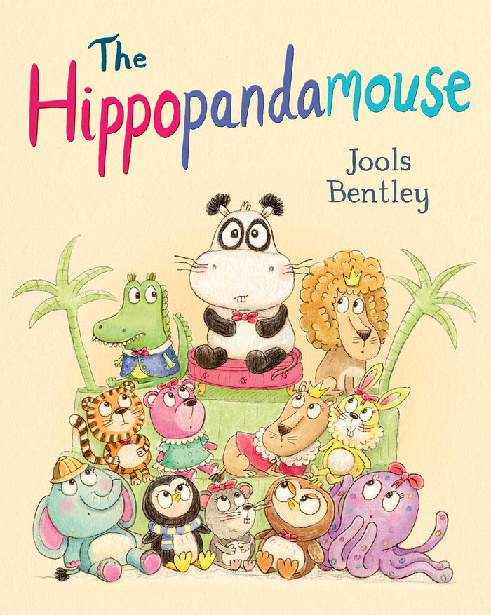 The Hippopandamouse by Jools Bentley - Paperback cover