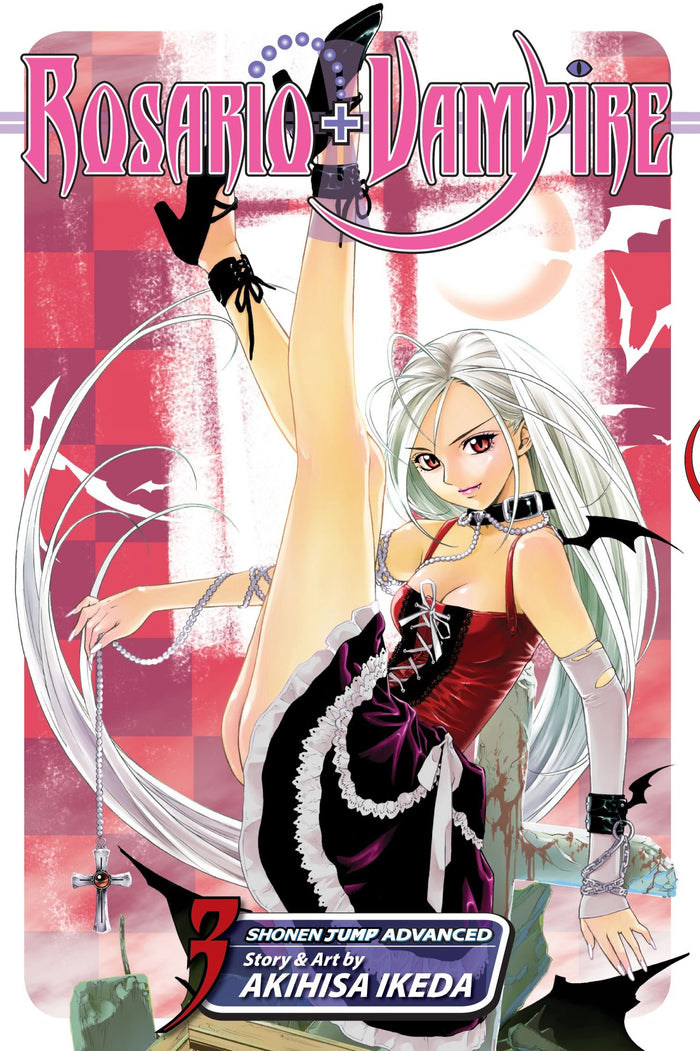 Rosario+Vampire, Vol. 3: Lesson Three: Trolls by Akihisa Ikeda - Paperback cover