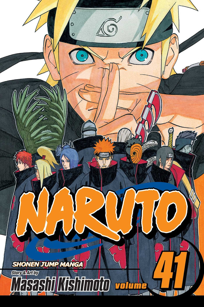 Naruto, Vol. 41: Jiraiya's Decision by Masashi Kishimoto - Paperback cover