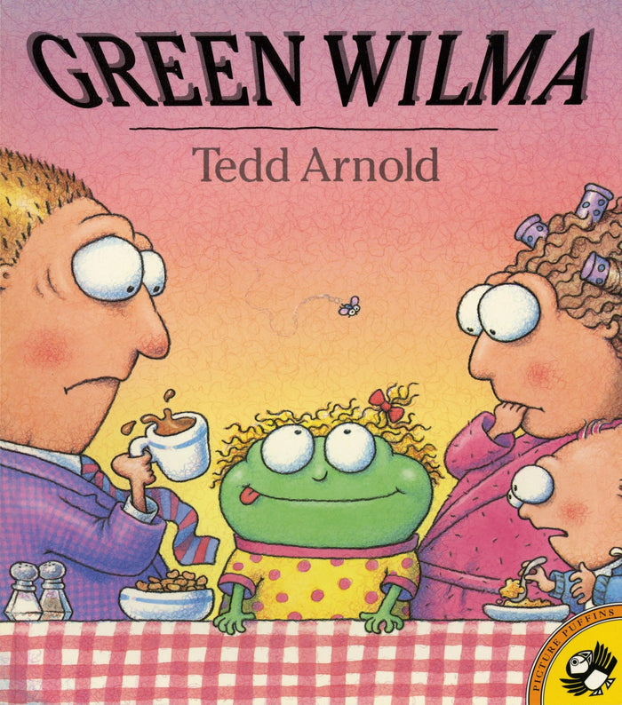 Green Wilma (Puffin Pied Piper) by Tedd Arnold - Paperback cover