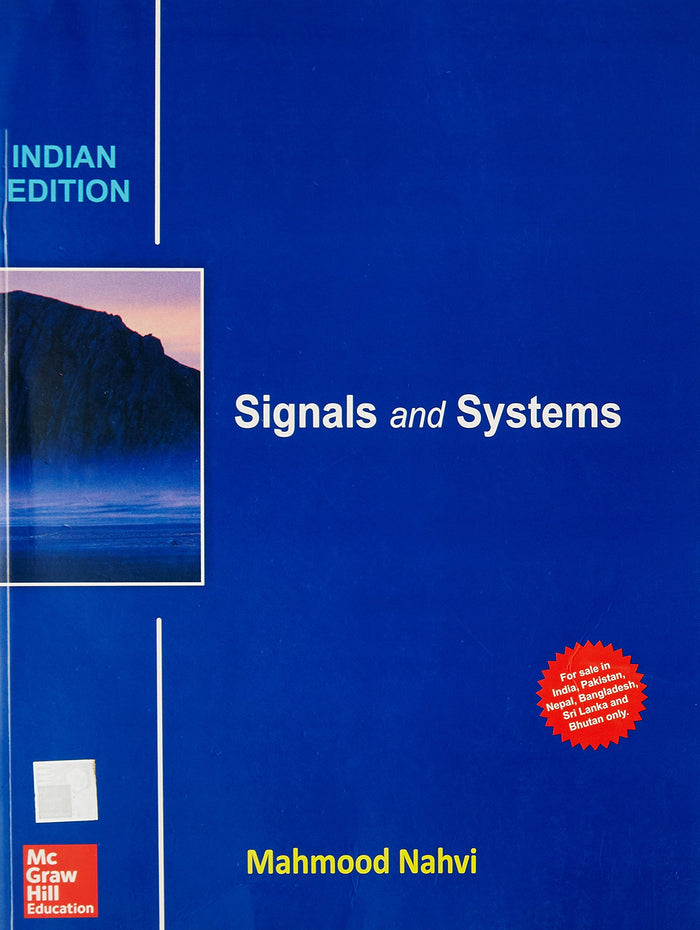 Signals And Systems by Nahvi M - Book cover
