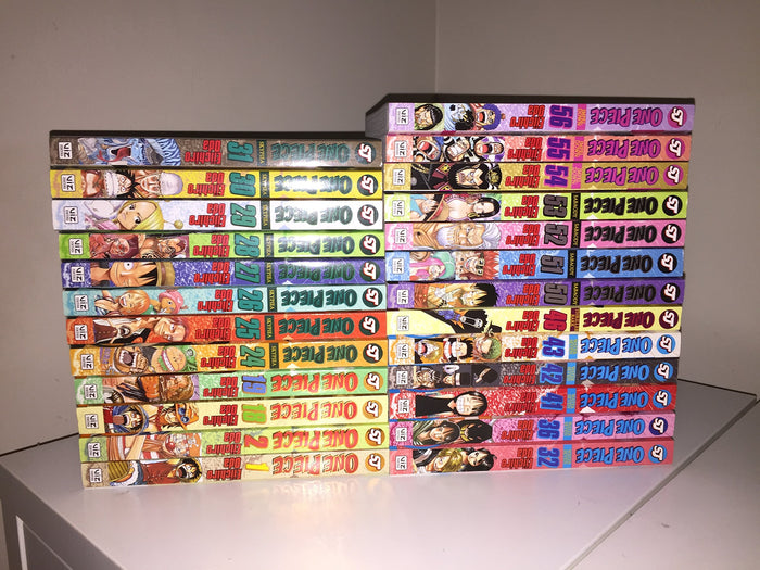 One Piece Manga Volume Bundle by Eiichiro Oda - Paperback cover
