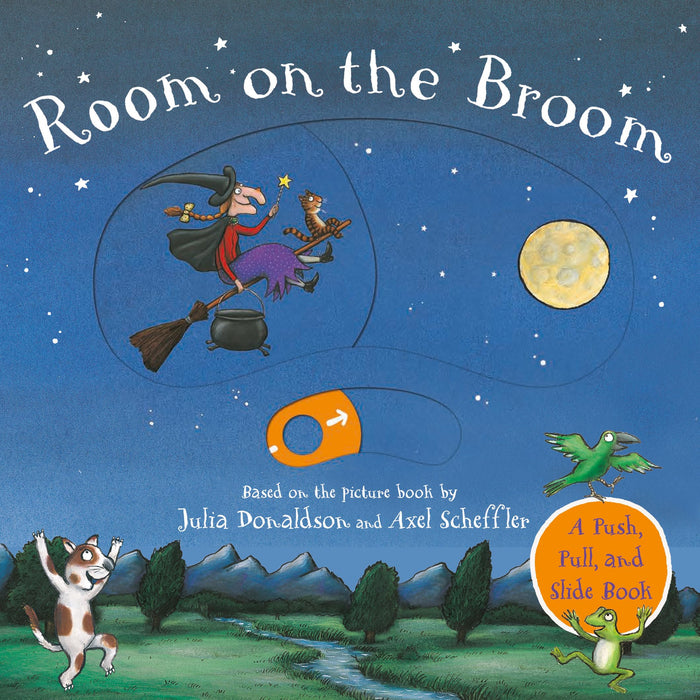 Room on the Broom Push-Pull-Slide by Julia Donaldson - Board Book cover