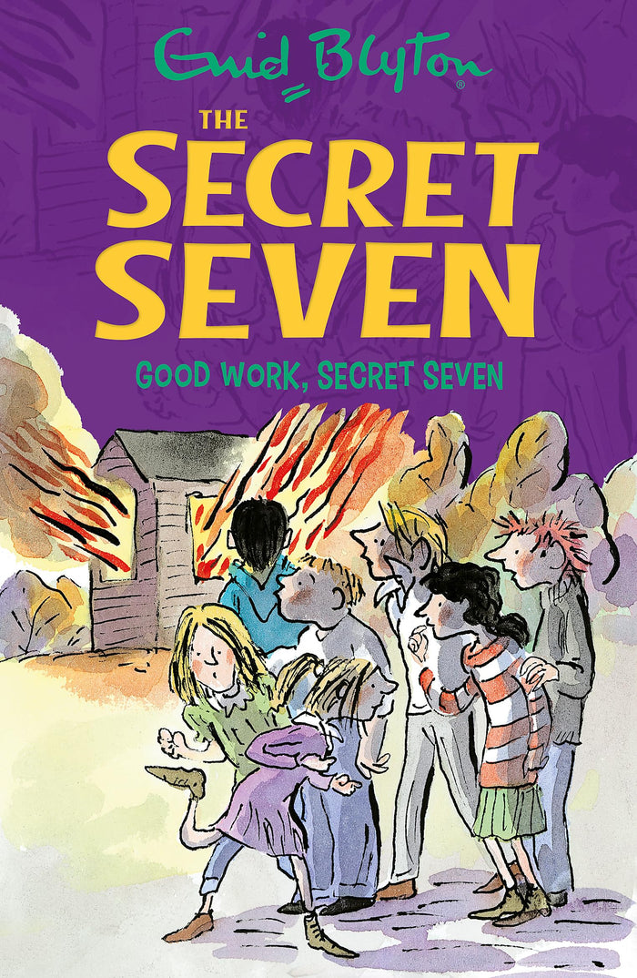 Good Work, Secret Seven by Enid Blyton - Paperback cover