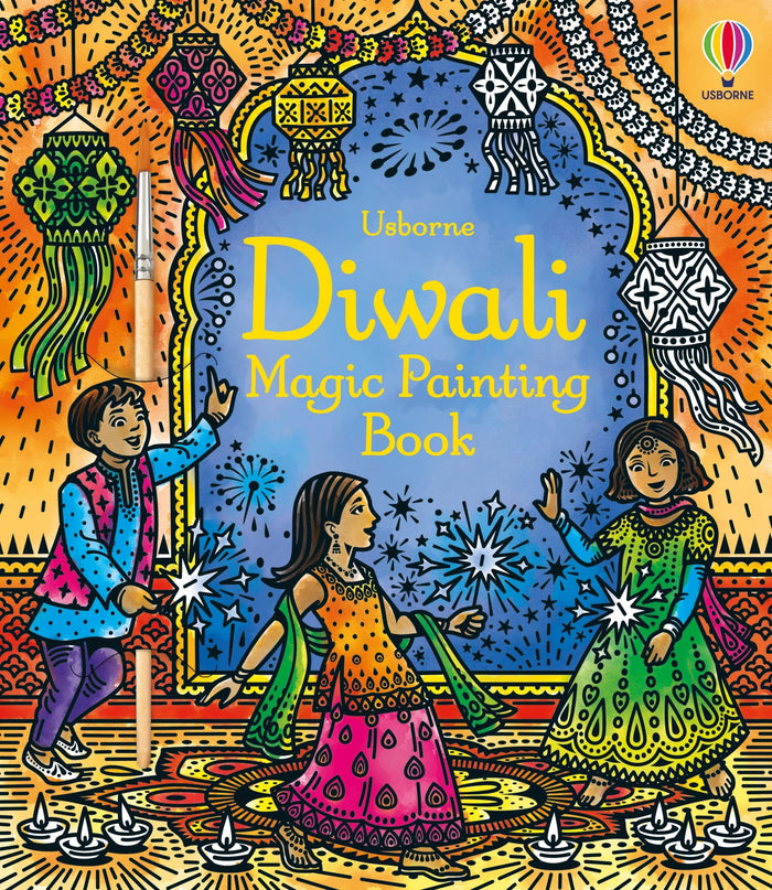 Diwali Magic Painting Book by Sam Baer - Paperback cover