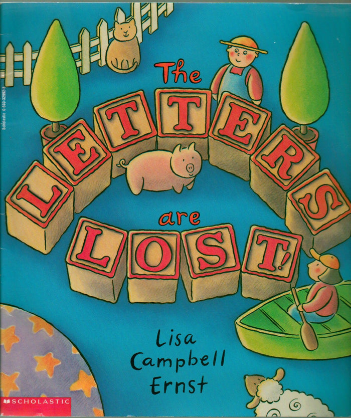 The Letters Are Lost: A Picture Book about the Alphabet by Lisa Campbell Ernst - Paperback cover