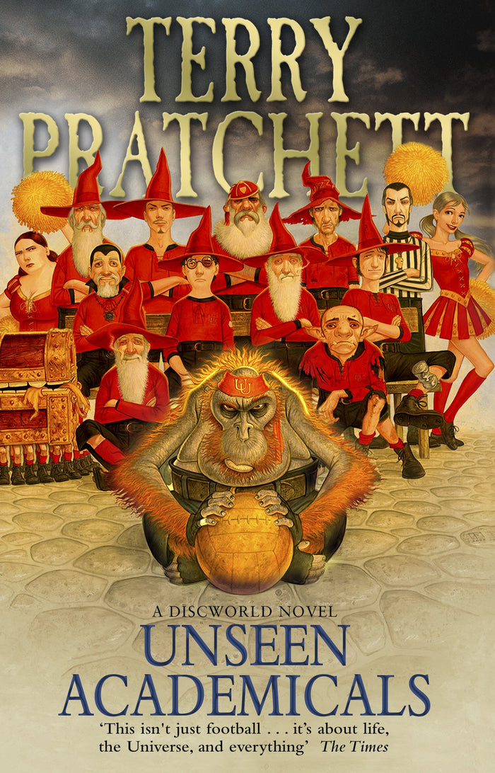 Unseen Academicals (Discworld Novels) by Terry Pratchett - Paperback cover