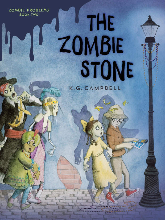 The Zombie Stone (Zombie Problems) by K. G. Campbell - Hardcover cover