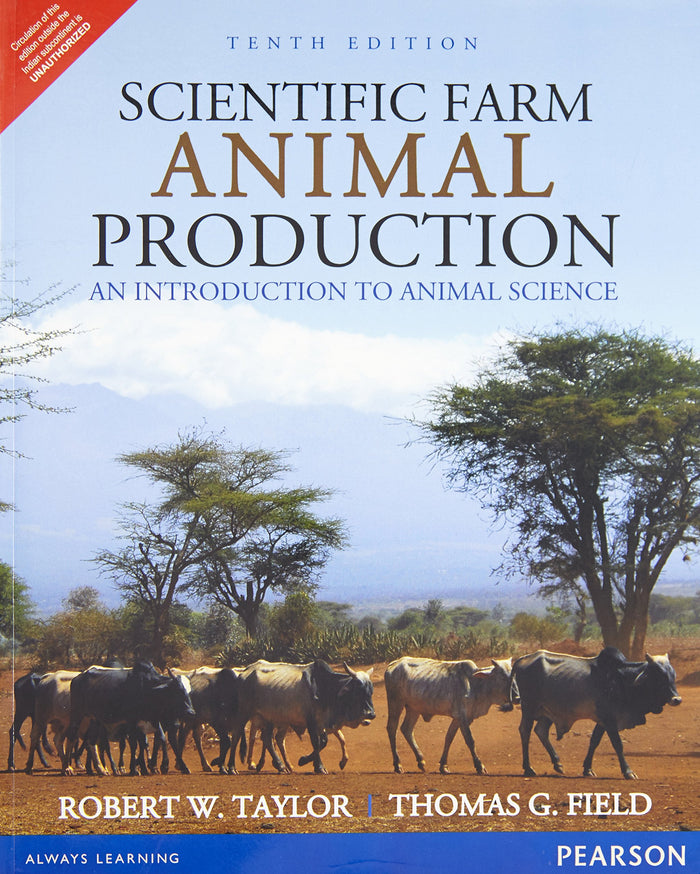 Scientific farm Animal Production by Field Taylor - Paperback cover