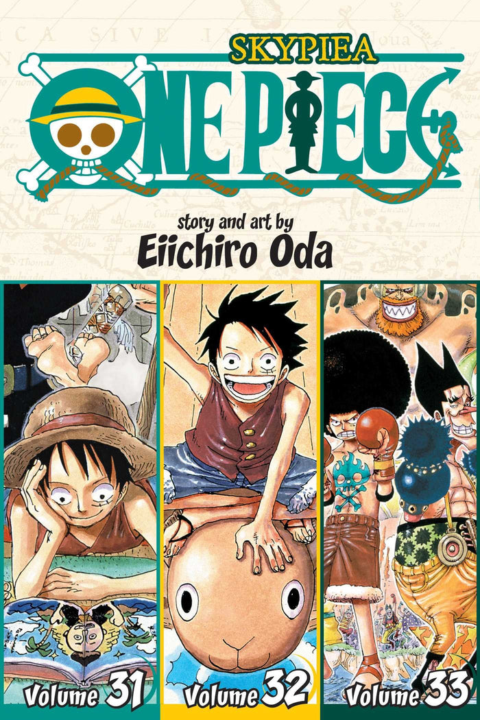 One Piece (Omnibus Edition), Vol. 11: Includes vols. 31, 32 & 33 by Eiichiro Oda - Paperback cover