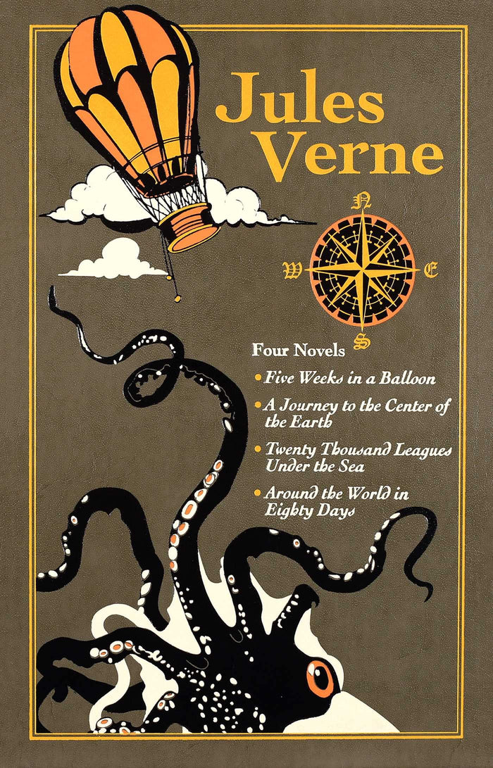 Jules Verne (Leather-bound Classics) by Jules Verne - Leather Bound cover