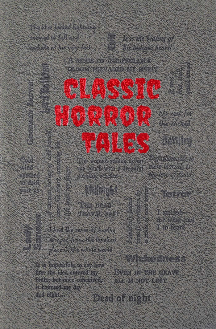 Classic Horror Tales (Word Cloud Classics) by Editors of Canterbury Classics - Flexibound cover