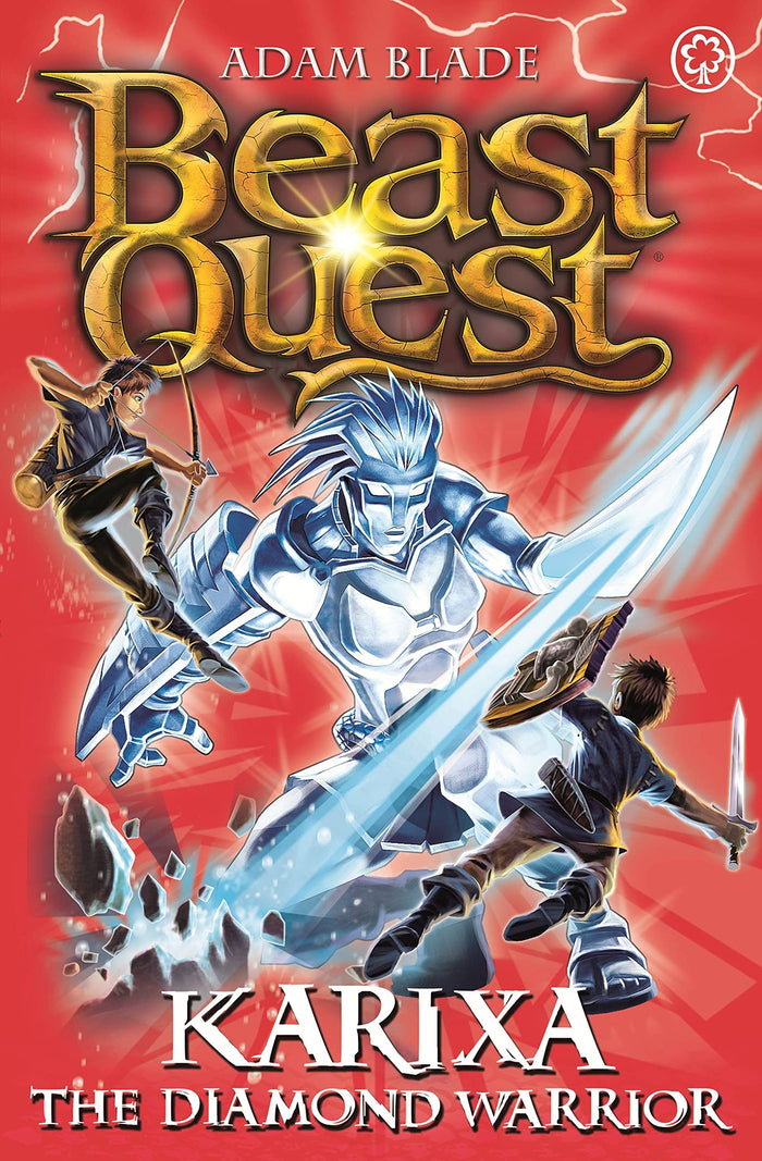 Beast Quest: 98: Karixa the Diamond Warrior by Adam Blade - Paperback cover