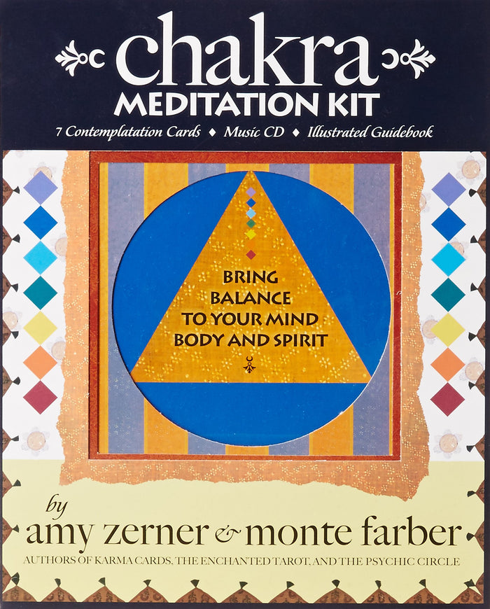 Chakra Meditation Kit: Bring Balance to Your Mind, Body and Spirit (Book, Cards, and CD) by Amy Zerner - Paperback cover
