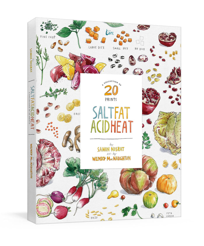 Salt, Fat, Acid, Heat: A Collection of 20 Prints by Samin Nosrat - Poster cover