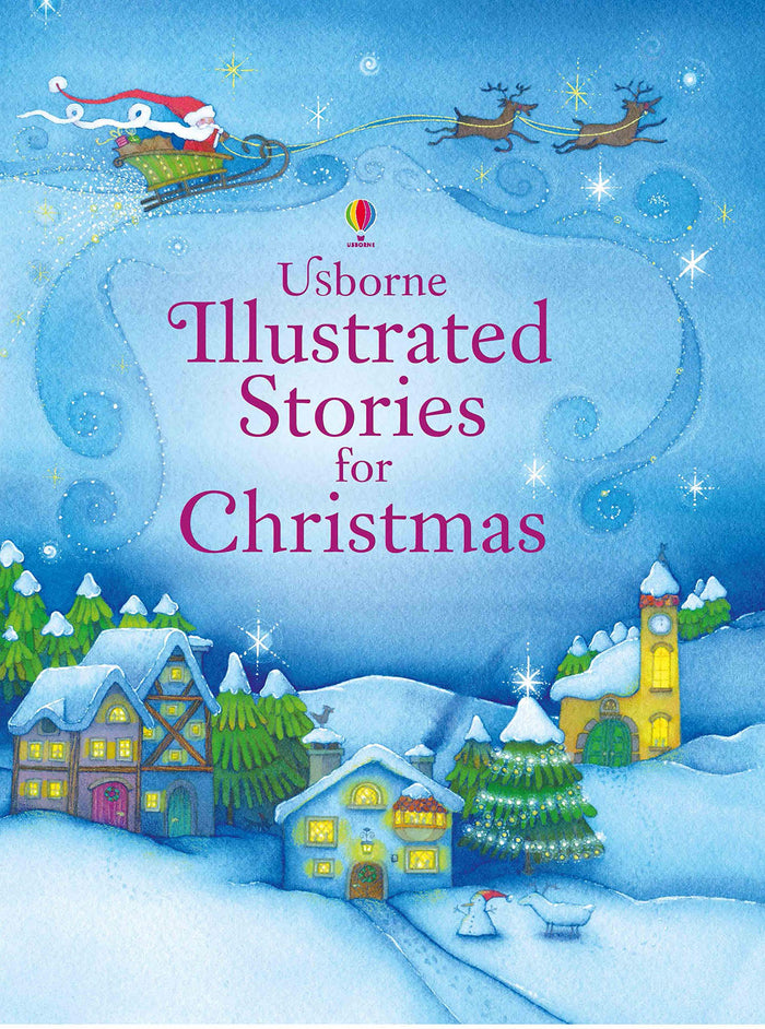 Illustrated Stories for Christmas by Usborne - Paperback cover