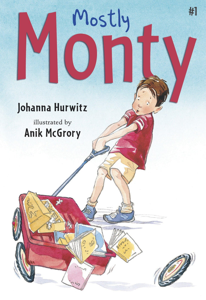 Mostly Monty: First Grader by Johanna Hurwitz - Paperback cover