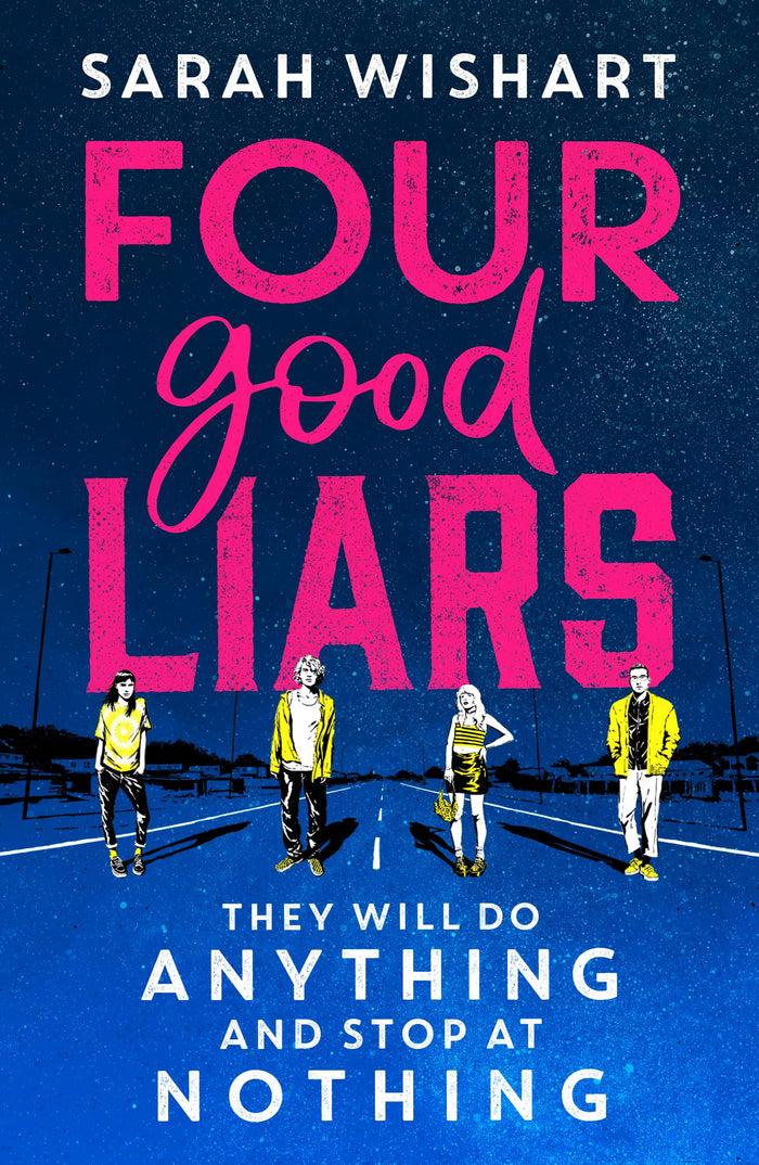 Four good liars by Sarah Wishart - Paperback cover