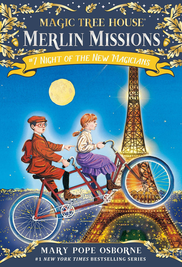 Night of the New Magicians (Magic Tree House Merlin Mission) by Mary Pope Osborne - Paperback cover