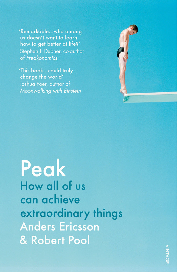 Peak by Anders Ericsson and Robert Pool - Paperback cover