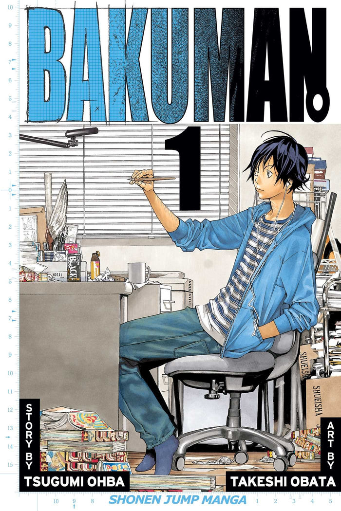Bakuman?, Vol. 1: Dreams and Reality by Tsugumi Ohba - Paperback cover