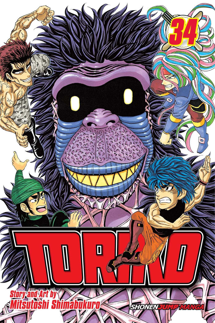 Toriko, Vol. 34: King at Play!! by Mitsutoshi Shimabukuro - Paperback cover