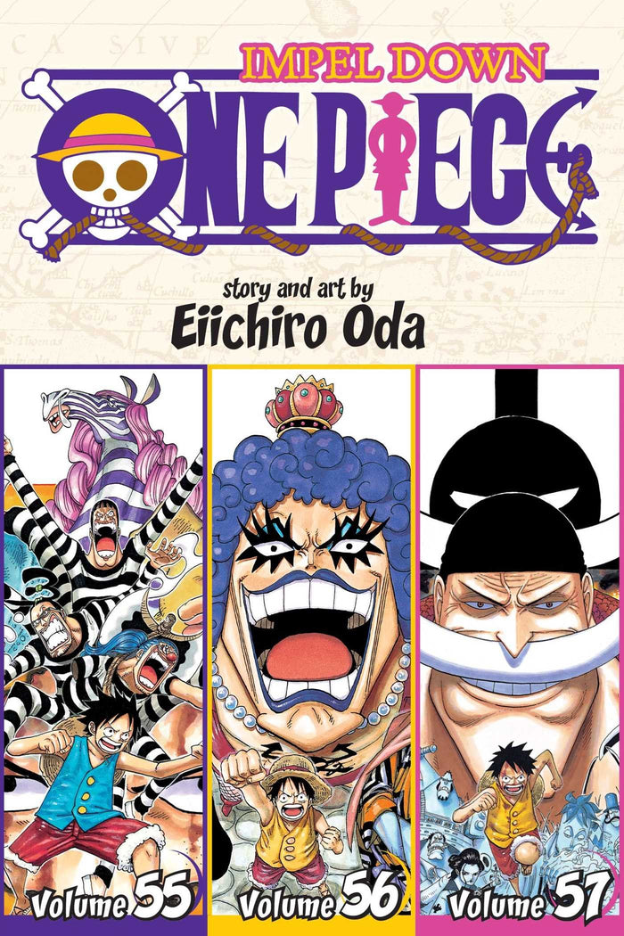 One Piece (Omnibus Edition), Vol. 19: Includes vols. 55, 56 & 57 by Eiichiro Oda - Paperback cover