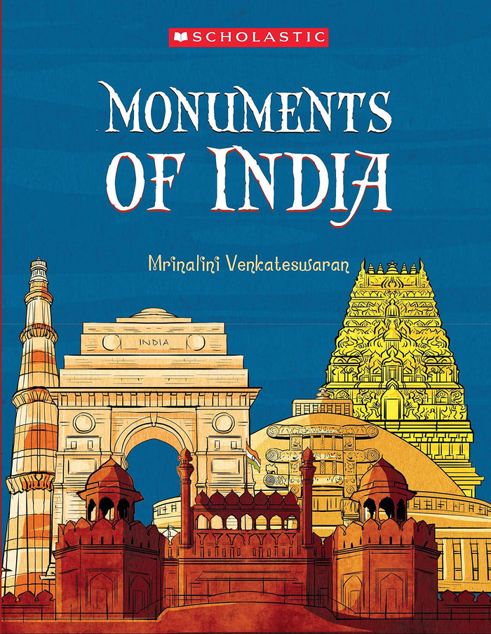 Monuments of India by Mrinalini Venkateswaran - Paperback cover