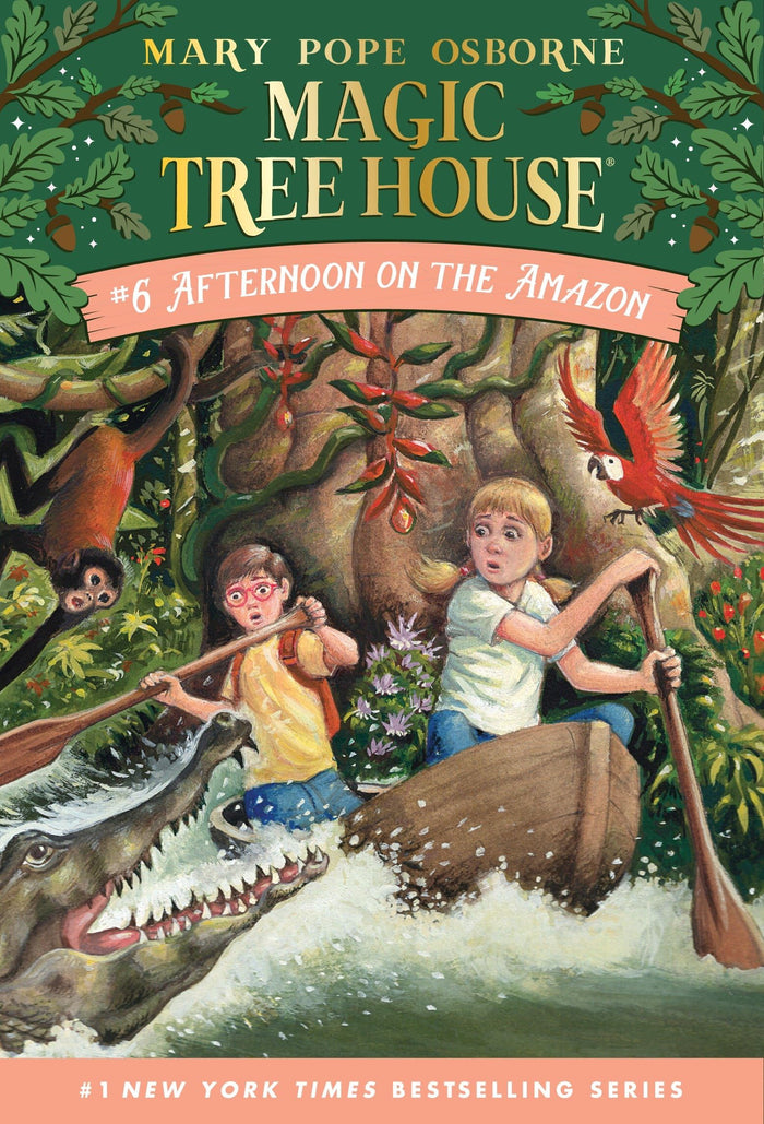 Afternoon on the Amazon by Mary Pope Osborne - Paperback cover