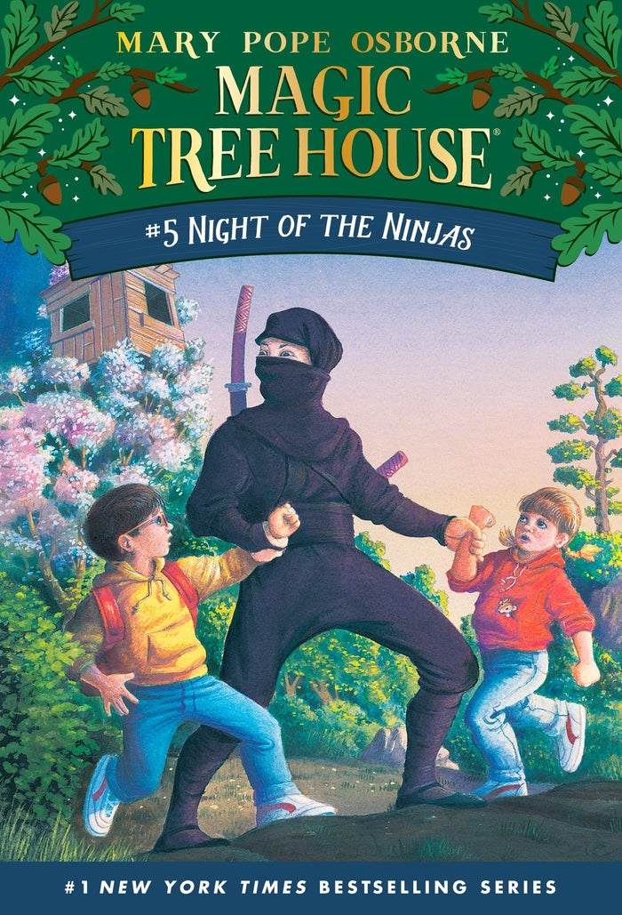 Night of the Ninjas (Magic Tree House, No. 5) by Mary Pope Osborne - Paperback cover