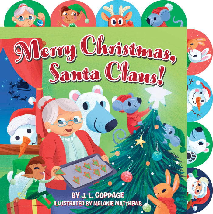 Merry Christmas, Santa Claus! by J. L. Coppage - Board Book cover