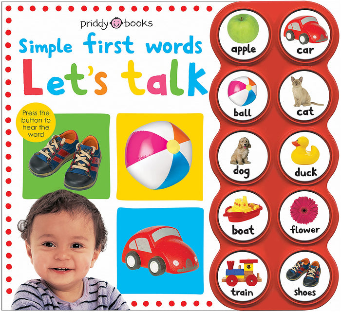Let's Talk (Simple First Words) by Roger Priddy - Board Book cover