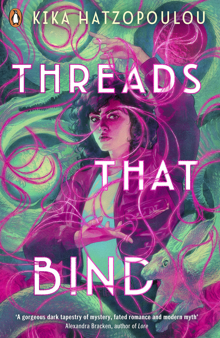 Threads That Bind by Kika Hatzopoulou - Paperback cover
