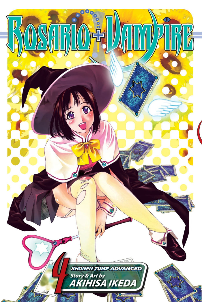 Rosario+Vampire, Vol. 4: Lesson Four: Carnivorous Plants by Akihisa Ikeda - Paperback cover