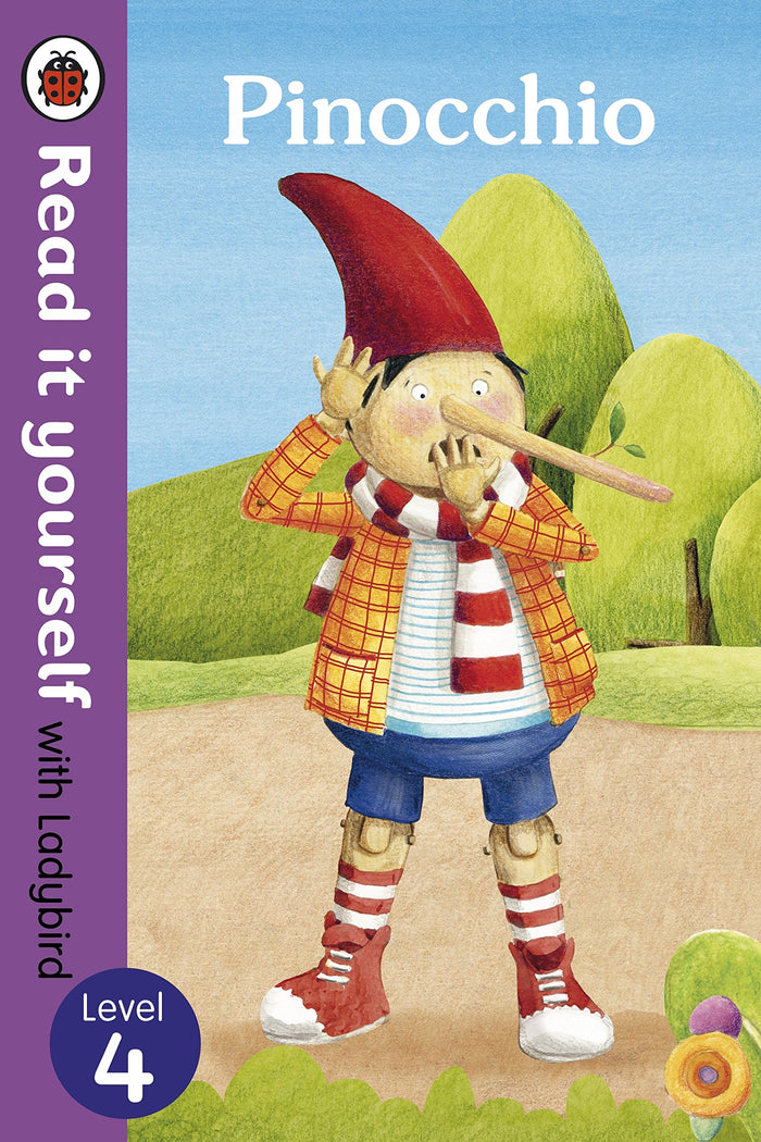 Read It Yourself with Ladybird Pinocchio (mini Hc): Level 4 by Ladybird - Hardcover cover