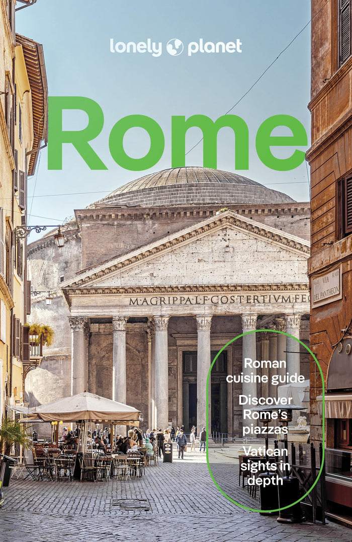 Lonely Planet Rome: Plan the Trip of a Lifetime | Detailed Itineraries & Maps | Insider Tips | Covers Trastevere, Vatican City, Tivoli and more (Travel Guide) by Duncan Garwood - Paperback cover