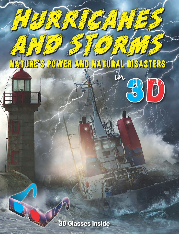 3D Hurricanes And Storms: Nature’S Power And Natural Disasters by Lisa Regan - Paperback cover