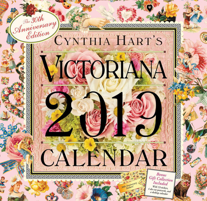 Cynthia Hart's Victoriana Wall Calendar 2019 by Workman Publishing - Calendar cover