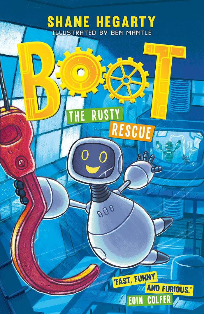 BOOT: The Rusty Rescue: Book 2 by Shane Hegarty - Paperback cover